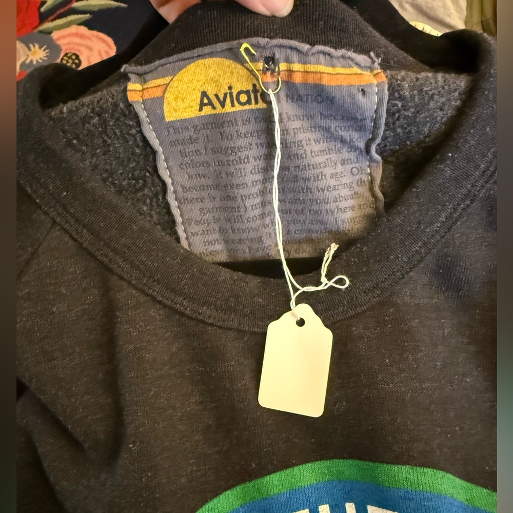 Aviator Nation Defend The Planet Pullover Sweatshirt - Picture 3 of 4
